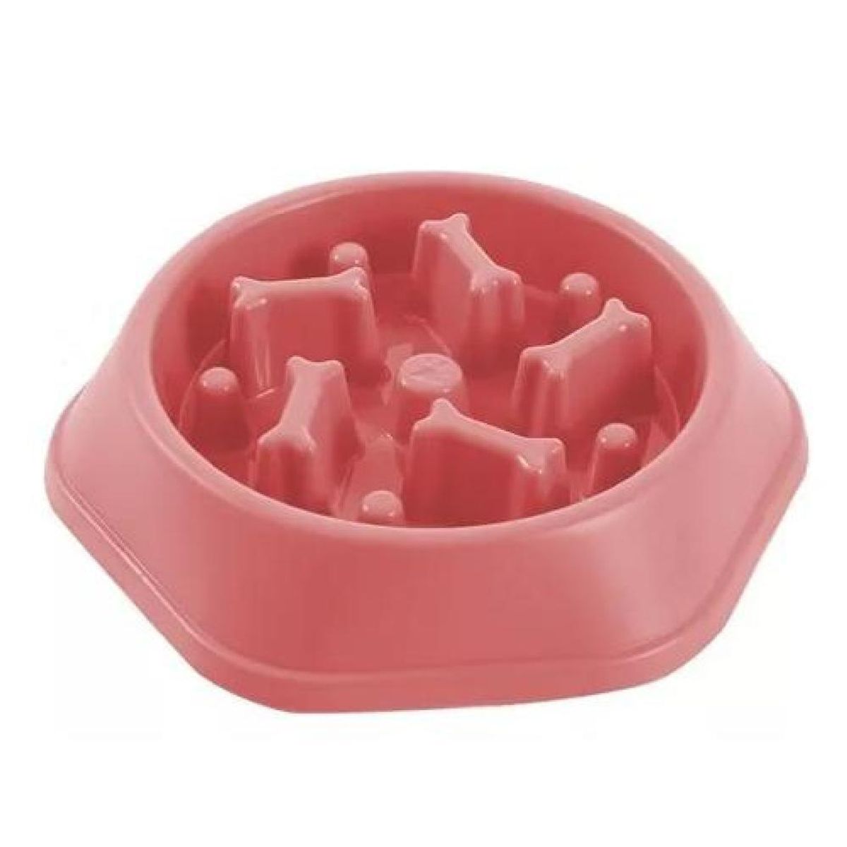 GENERICO - Plato Anti Ansiedad Come Lento Para Perros Mascotas