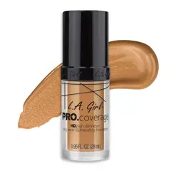 LA GIRL COSMETICS - BASE ILUMINADORA PRO COVERAGE - 645 Nude Beige