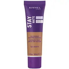 RIMMEL - Base en Mousse Stay Matte London - 501 Noisette