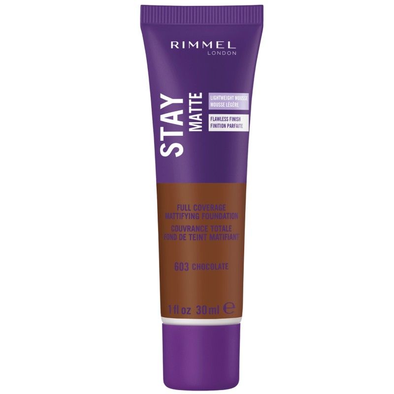 RIMMEL - Base en Mousse Stay Matte Rimmel London - 603 Chocolate