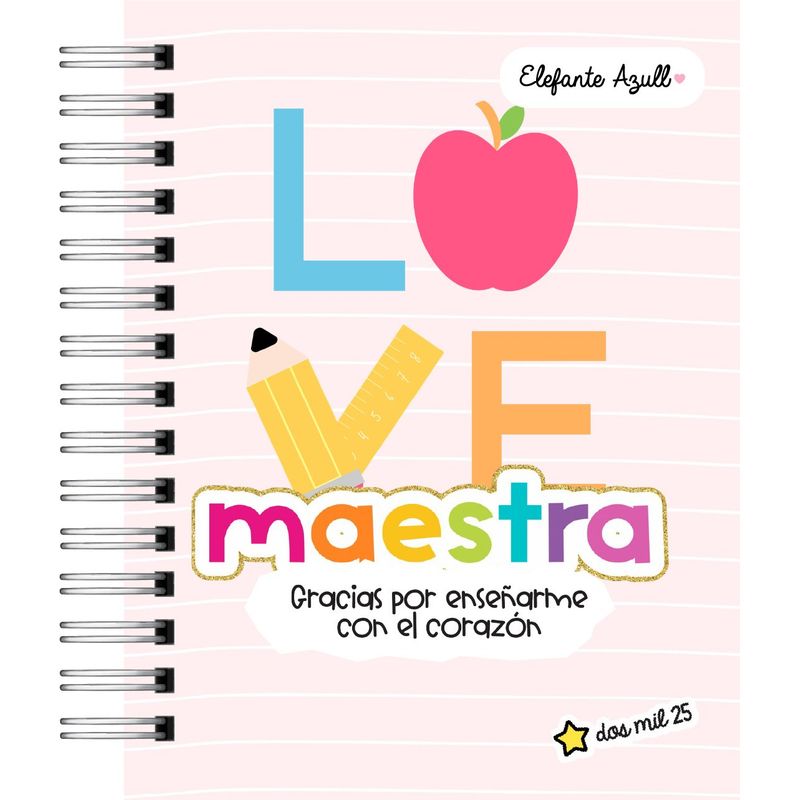 ELEFANTE AZULL - Agenda Profesores 2025