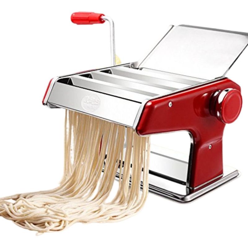 CRUSEC - Maquina Laminadora Para Pasta Casera Acero Inoxidable