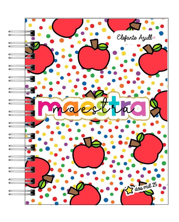 ELEFANTE AZULL Agenda Profesores 2025 | falabella.com