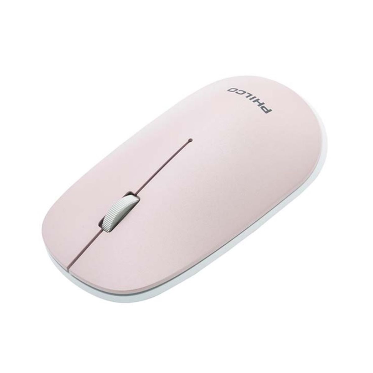 PHILCO - Mouse Inalámbrico Óptico Usb Philco Rosado