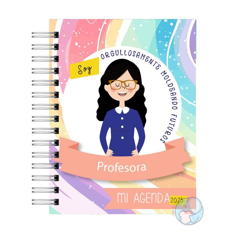 ELEFANTE AZULL - Agenda Profesora 2025