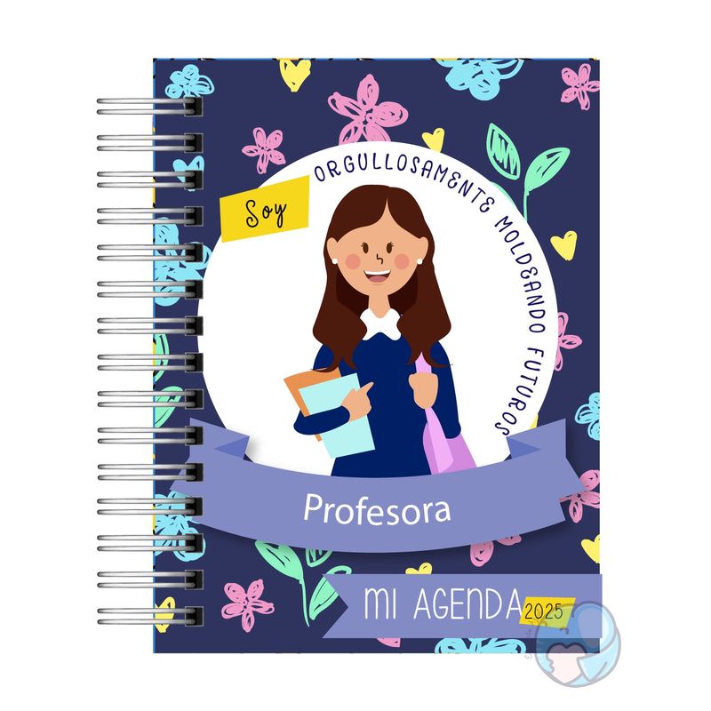 ELEFANTE AZULL - Agenda Profesora 2025