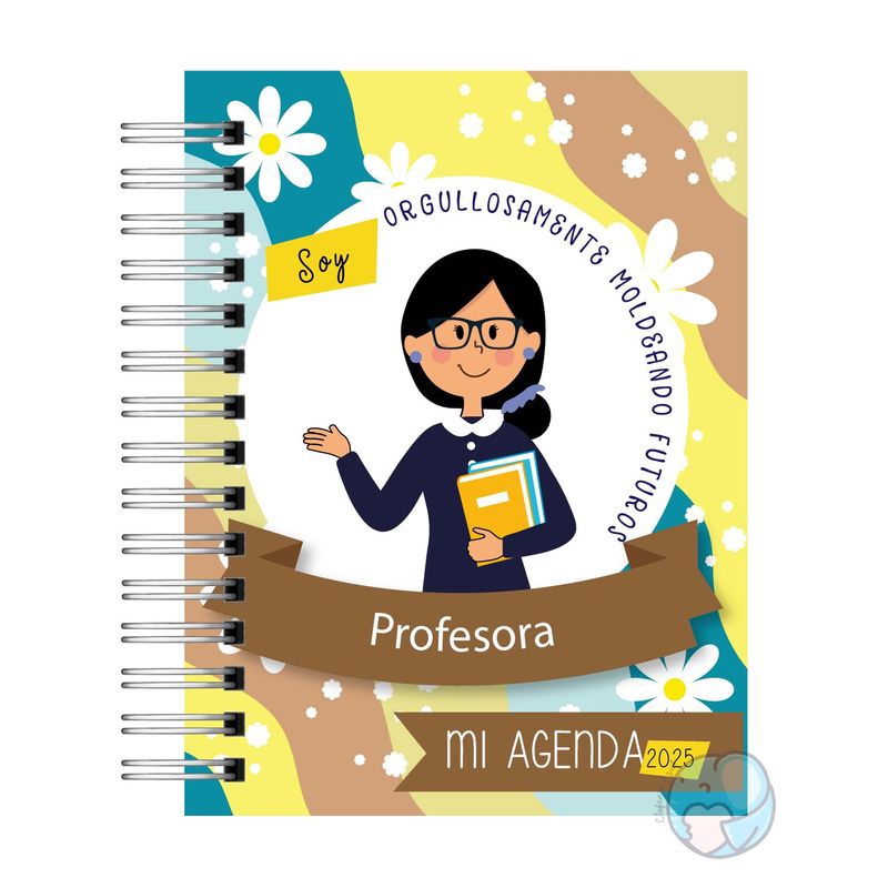 ELEFANTE AZULL - Agenda Profesora 2025