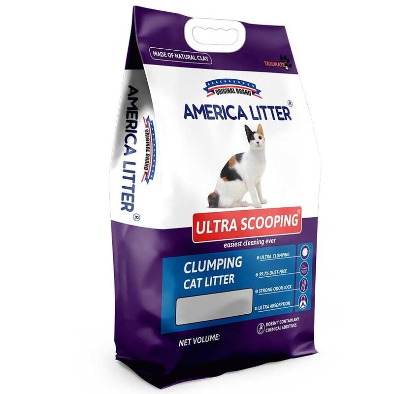 AMERICA LITTER - America Litter Arena Ultra Scooping Sin Aroma 7Kg