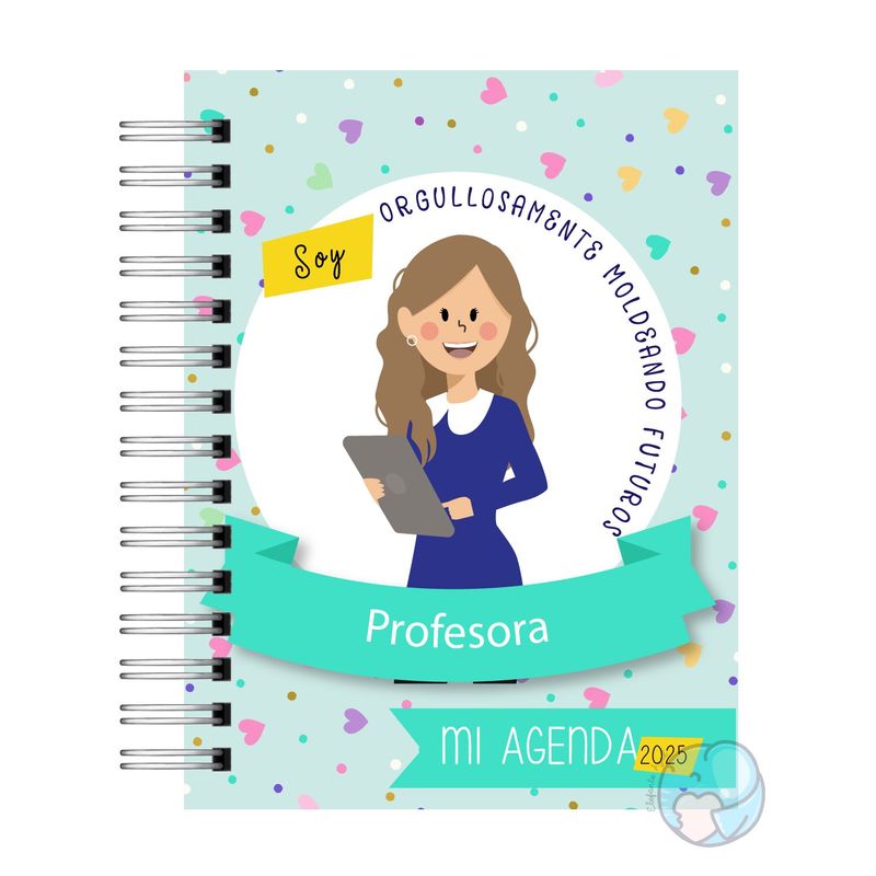 ELEFANTE AZULL - Agenda Profesora 2025