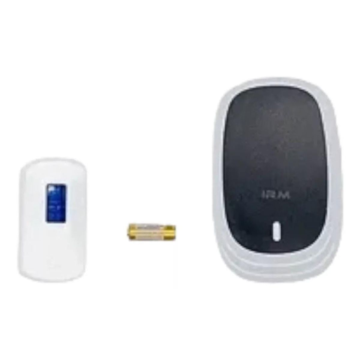 GENERICO - Timbre Inalámbrico Enchufe Botón Exterior Portátil Puertas Portero