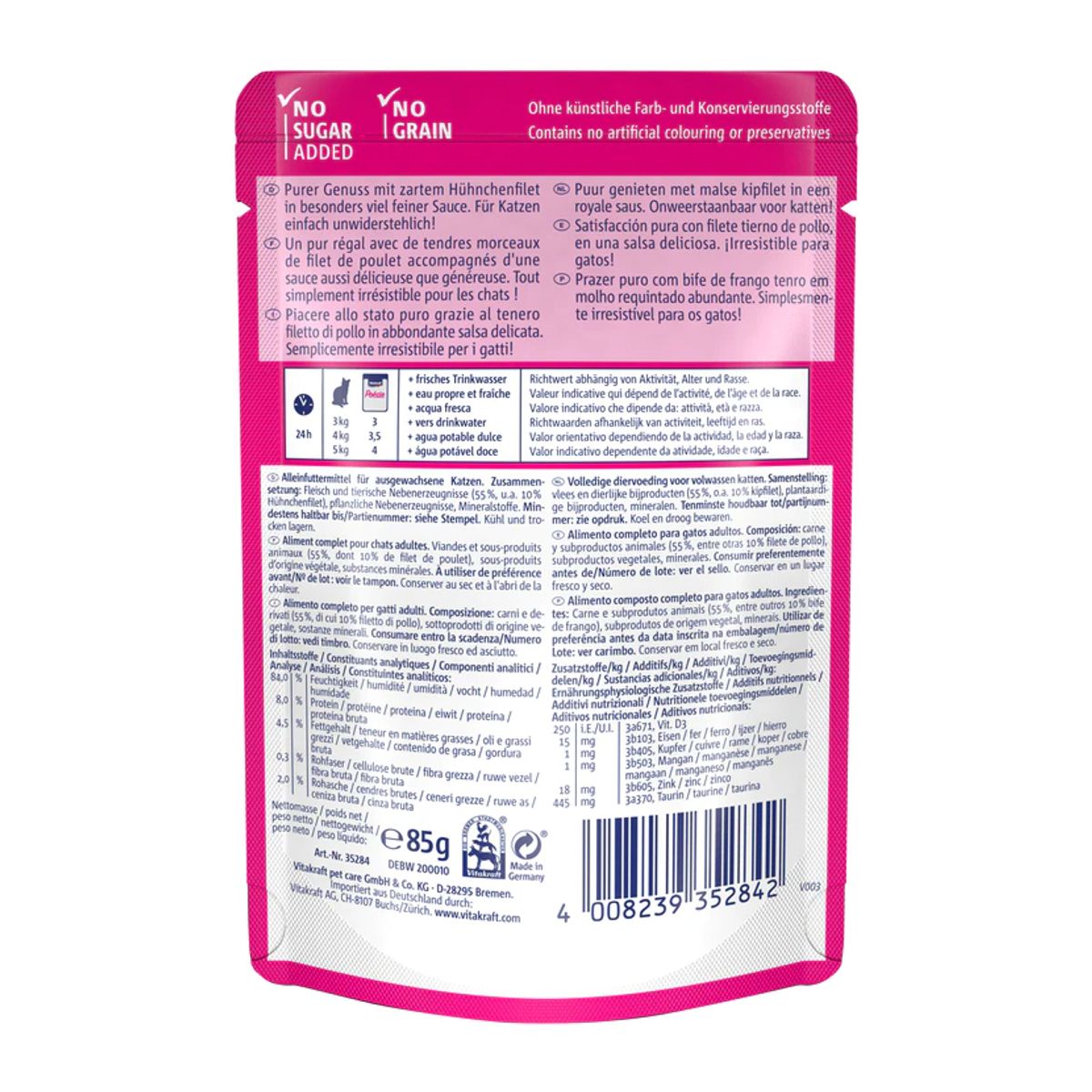 VITAKRAFT - Alimento Vitakraft Poesi Delice Gato Sabor Pollo 85gr