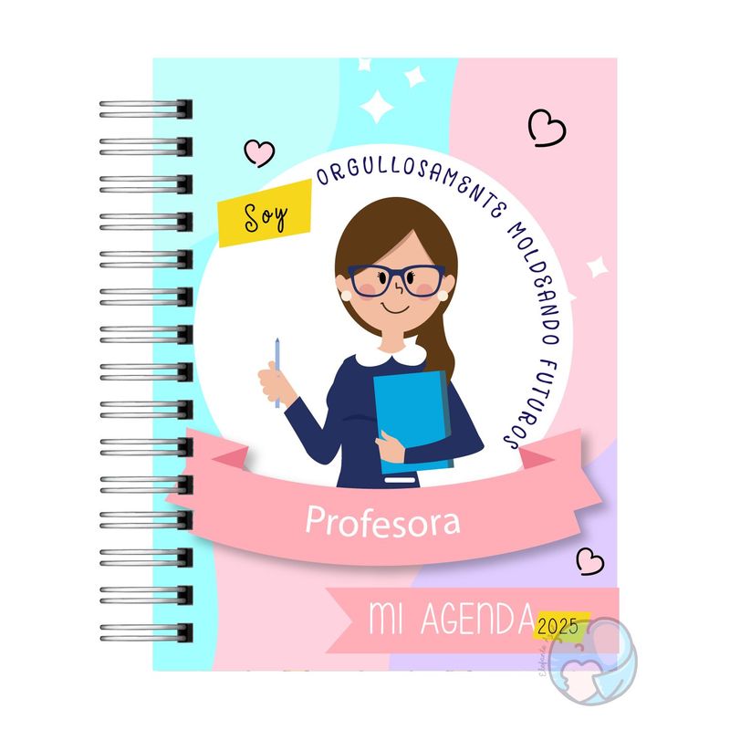 ELEFANTE AZULL - Agenda Profesora 2025