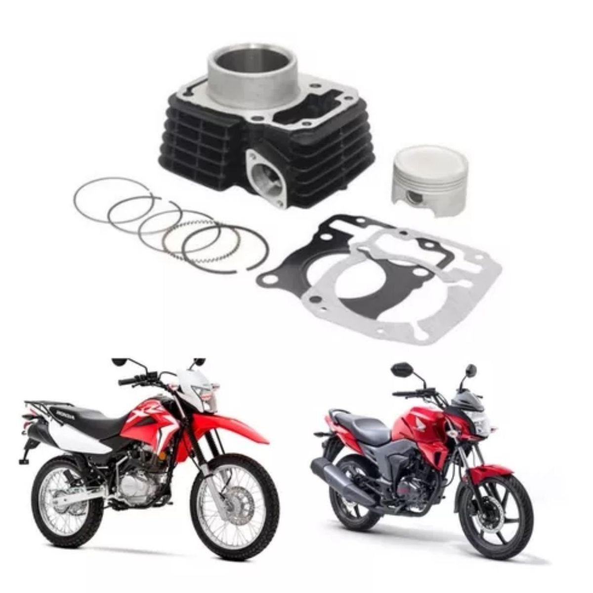 GENERICO - CILINDRO COMPLETO HONDA CB 150 / XR 150 YUXING