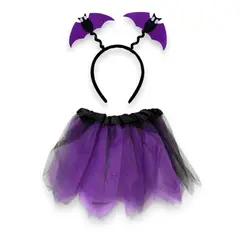 EDEN - Disfraz Halloween Niña Tutu Y Cintillo
