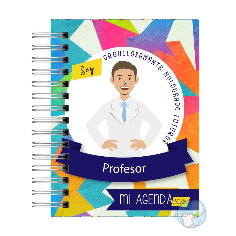 ELEFANTE AZULL - Agenda Profesor 2025