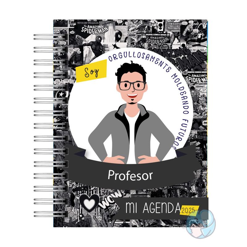 ELEFANTE AZULL - Agenda Profesor 2025