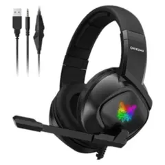 ONIKUMA - Audífonos gamer K19 negros