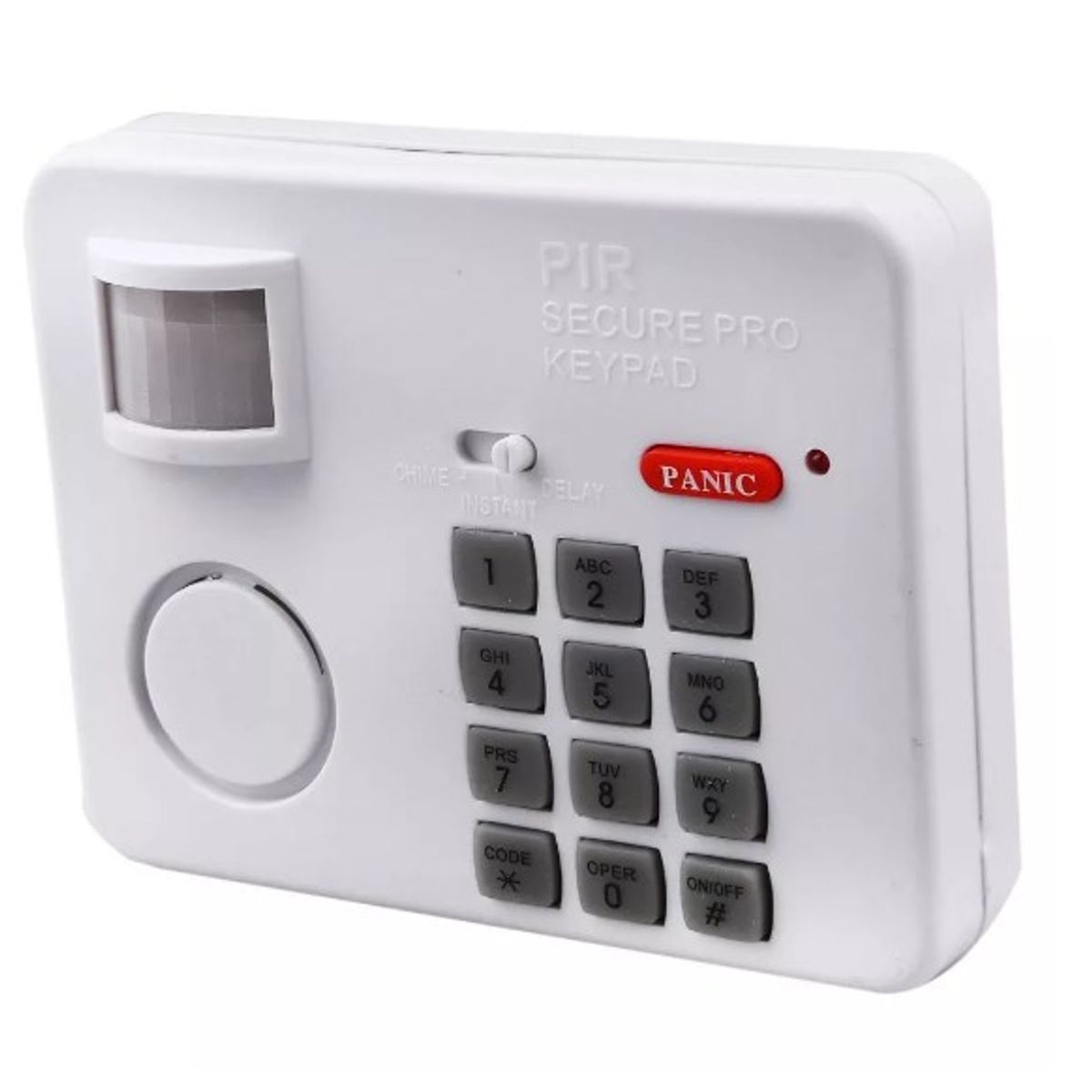 GENERICO - Sistema Alarma Sensor Movimiento Seguridad Código Local Casa