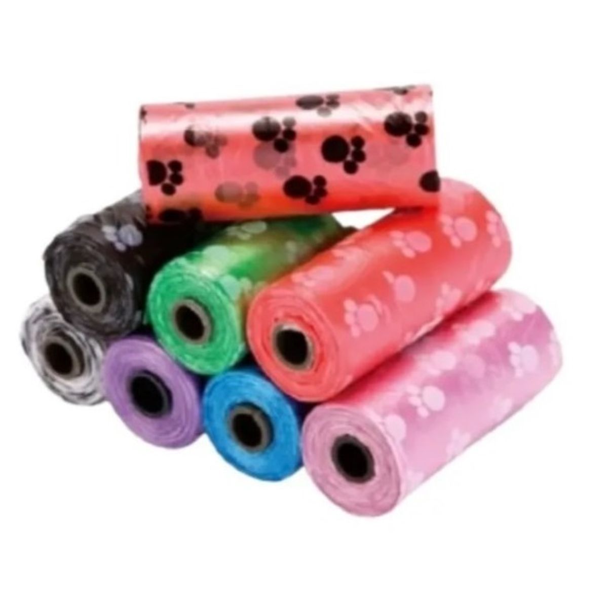 GENERICO - Pack 6 Rollo Bolsa Desechos Perro Repuesto Mascota 90 Bolsas