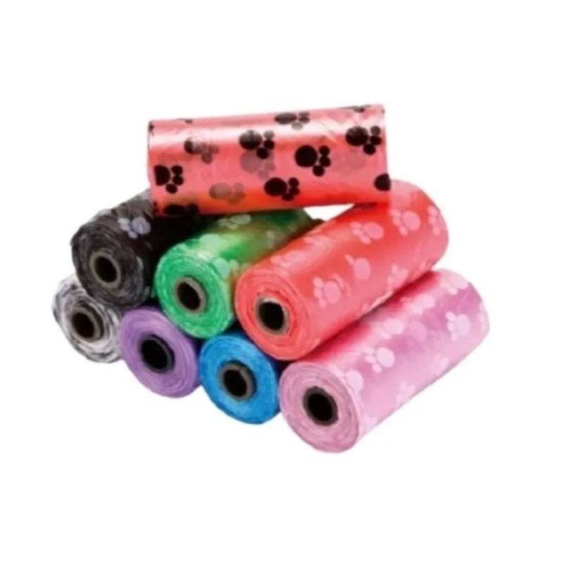 GENERICO - Pack 6 Rollo Bolsa Desechos Perro Repuesto Mascota 90 Bolsas