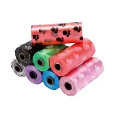 GENERICO - Pack 6 Rollo Bolsa Desechos Perro Repuesto Mascota 90 Bolsas