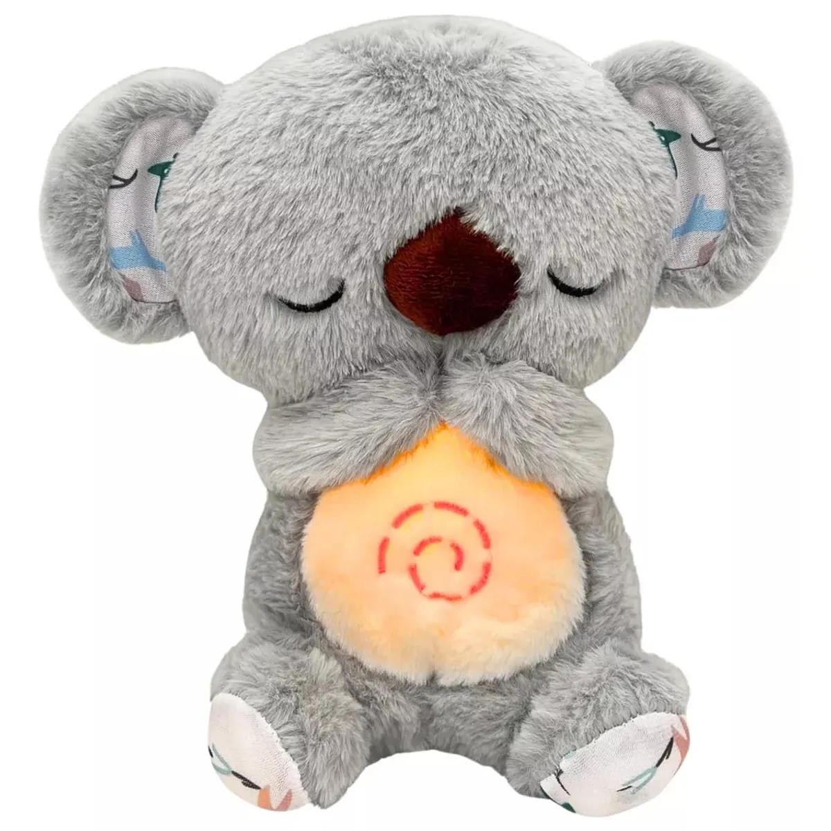 GENERICO - Koala Con Voz Y Respiración Hora De Dormir Color Gris