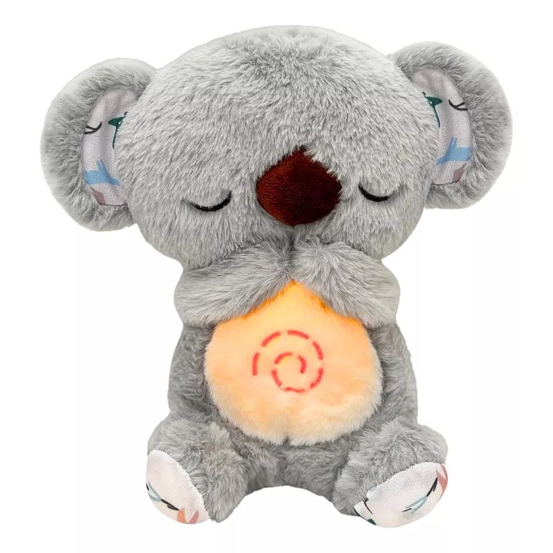 GENERICO - Koala Con Voz Y Respiración Hora De Dormir Color Gris