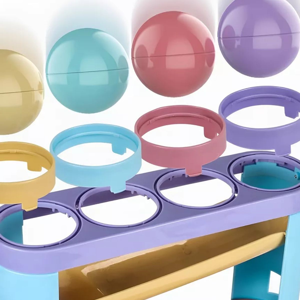 GENERICO - Juguete Bebé Con Bolas Rodante Y Torre Tobogán Para Niño