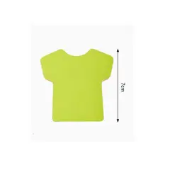 GENERICO - Notas Adhesivas Forma Camisa 100 Hojas 7cm