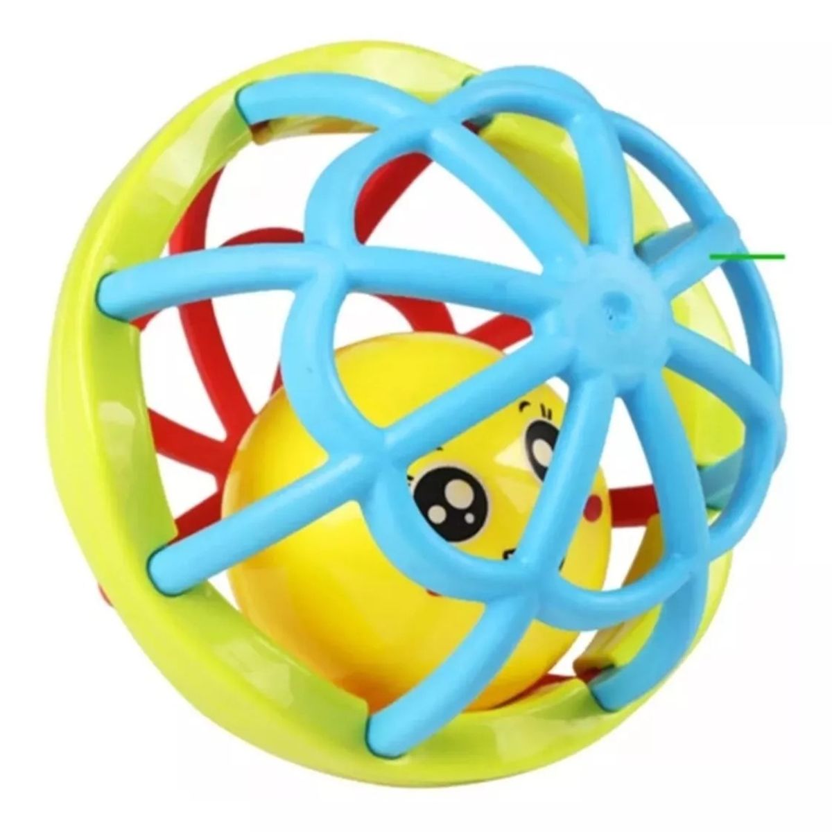 GENERICO - Pelota Sonajero Flexible Estimulación Sensorial Del Bebé