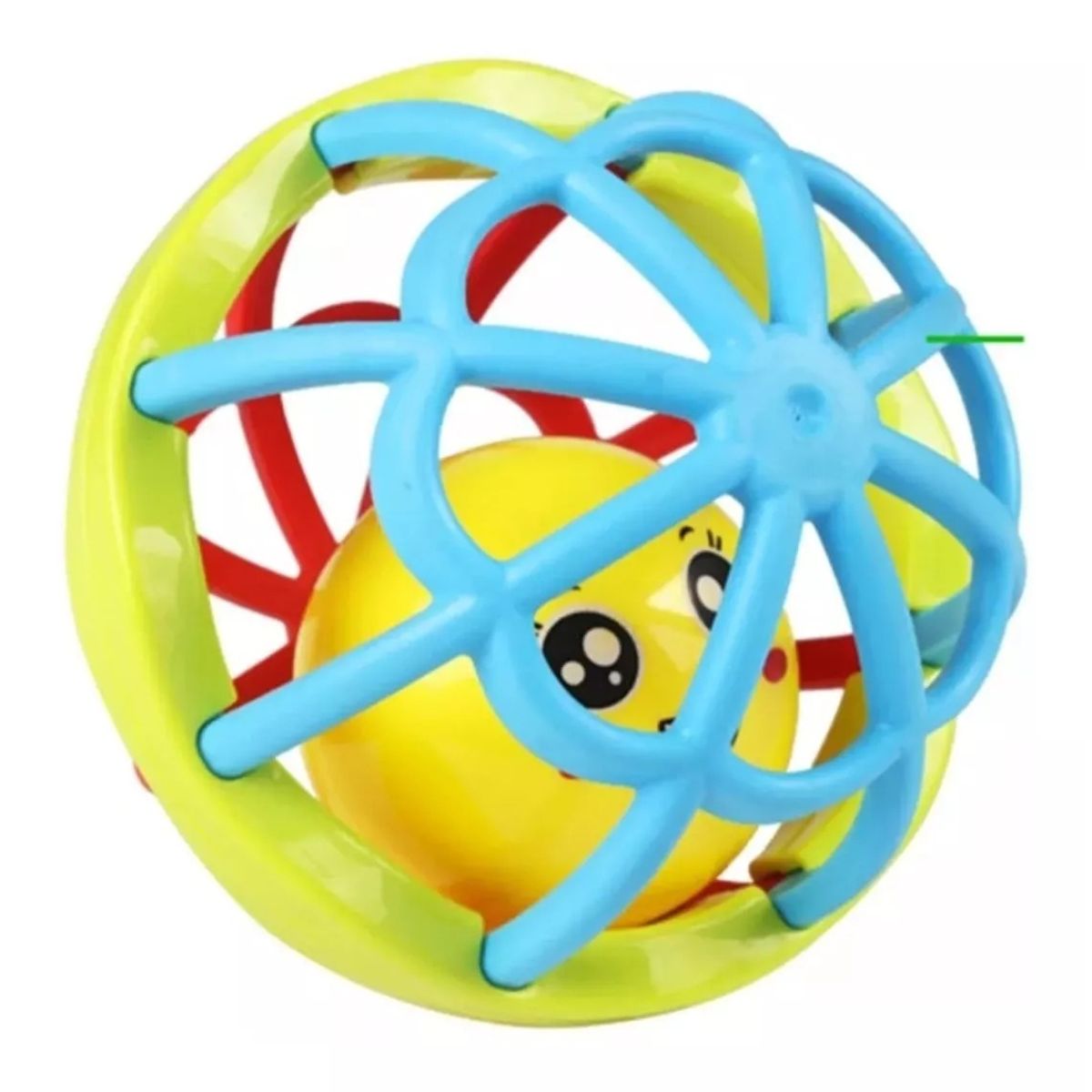 GENERICO - Pelota Sonajero Flexible Estimulación Sensorial Del Bebé