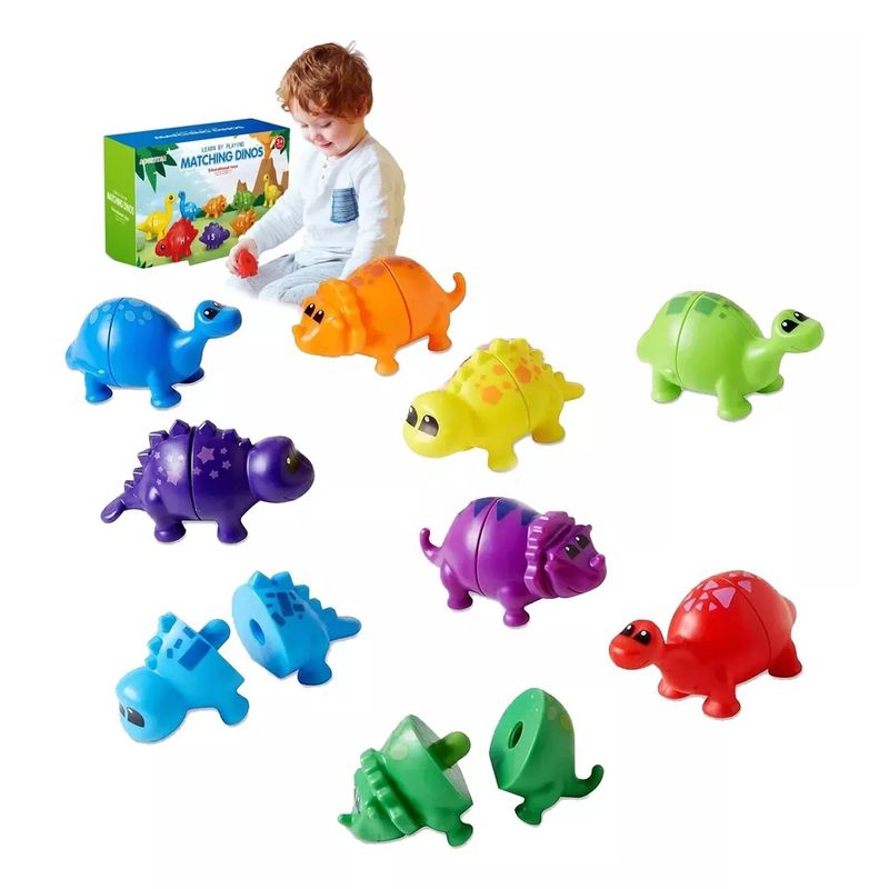 GENERICO - Dinosaurio Juguete Para Niños 10 Piezas Juego Didáctico