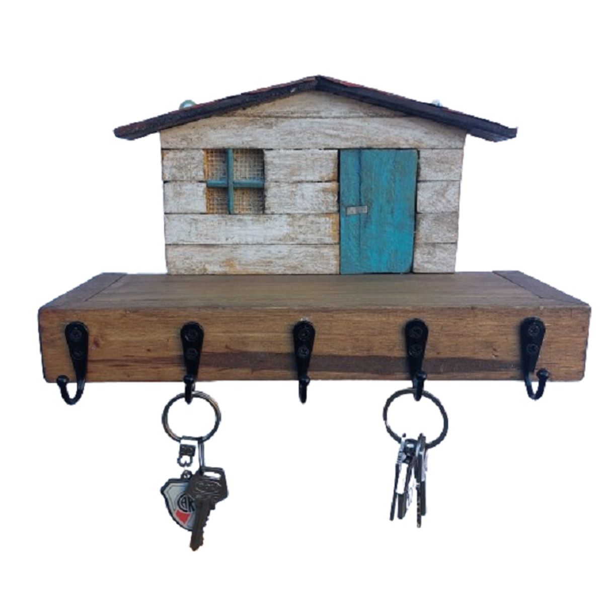 GENERICO - PORTA LLAVES DE MADERA DECOWAY