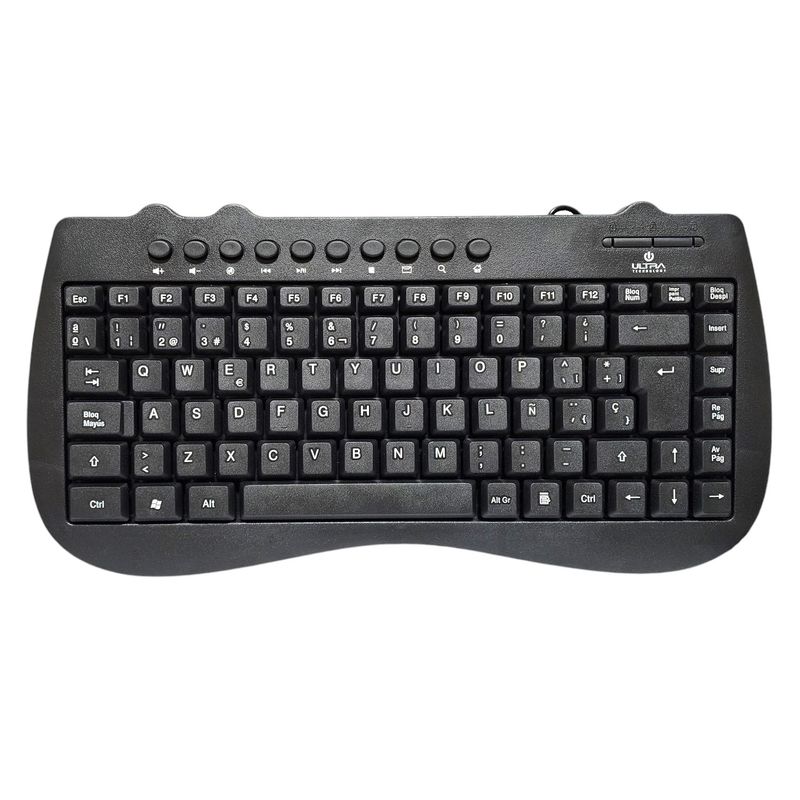 ULTRA - Mini Teclado Usb Ultra Estándar K115U Español