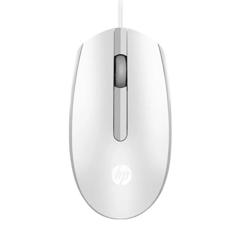 HP - Mouse HP M10 Alámbrico Usb Blanco