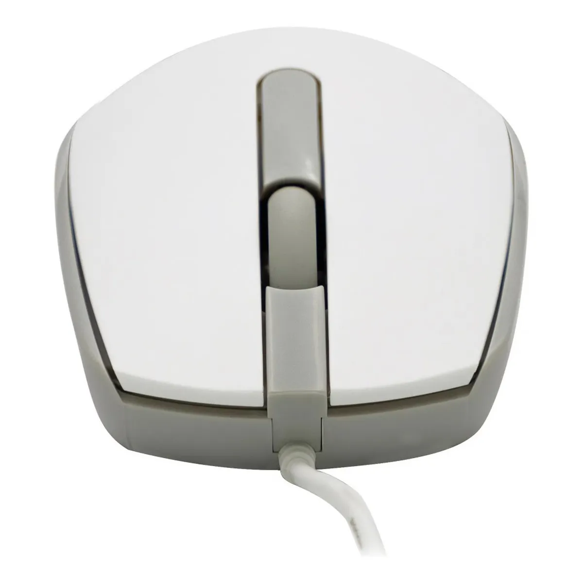 HP - Mouse HP M10 Alámbrico Usb Blanco