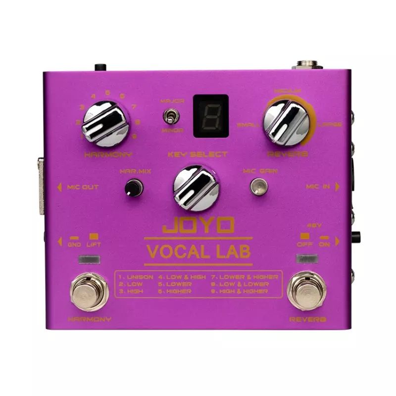 JOYO - Pedal JOYO Vocal Lab Harmonizer R-16
