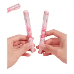 GENERICO - Bolígrafo De Tinta Gel Gel Gato Sakura Kawaii