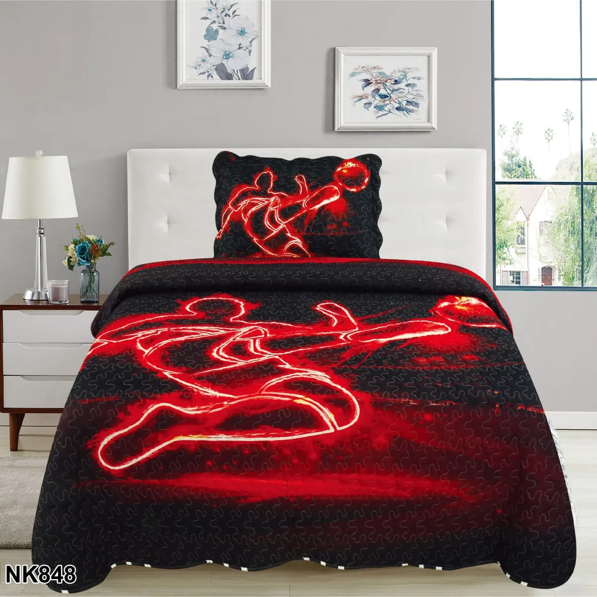 GENERICO - cubrecamas  quilt verano 1.5plazas 180x230