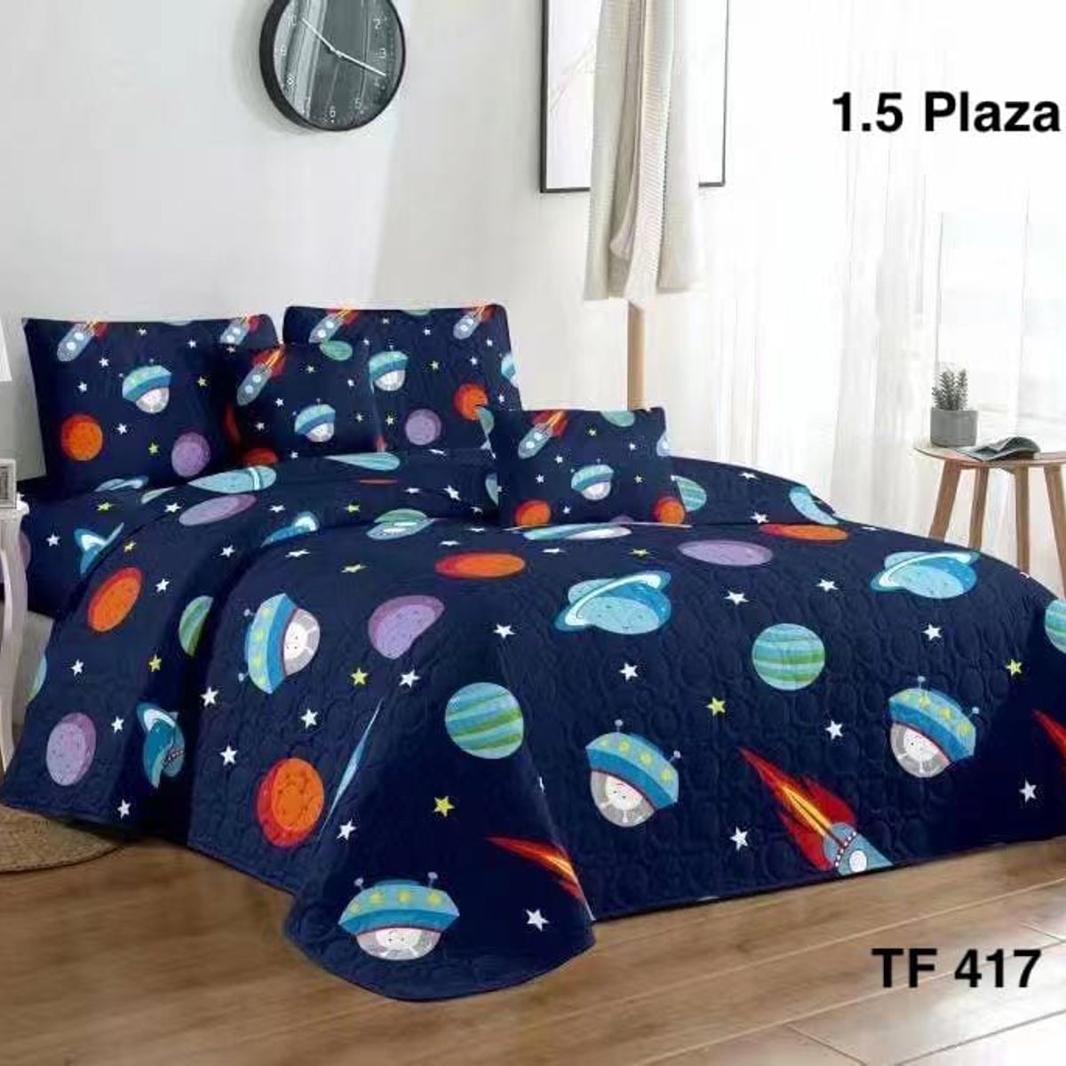 GENERICO - cubrecamas  quilt verano 1.5plazas 180x230