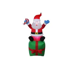 GENERICO - Inflable Navideño Viejito Pascuero 180cm