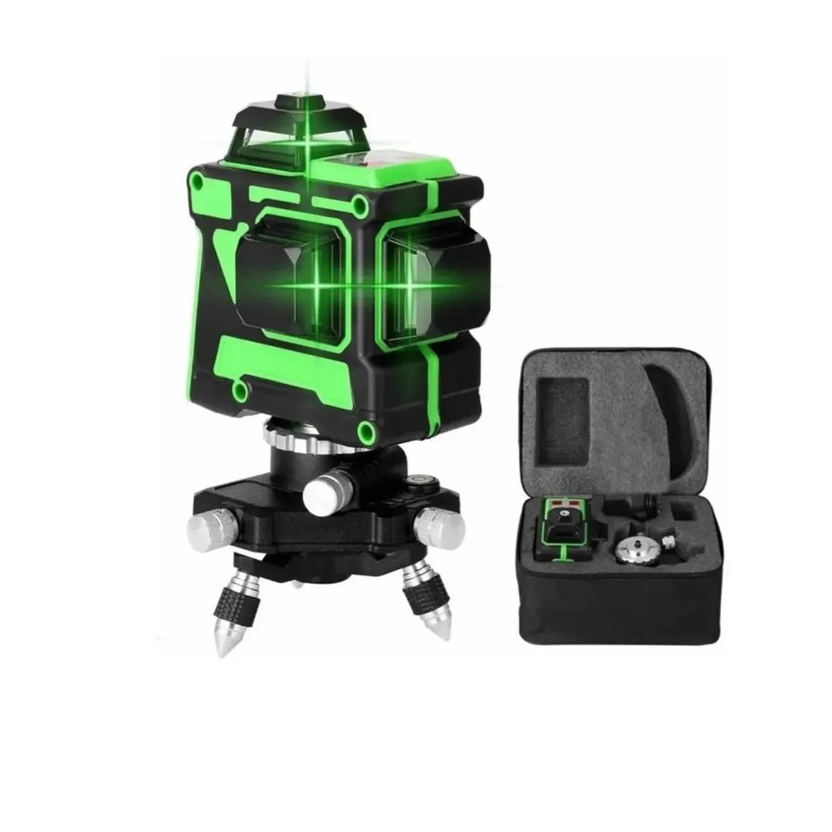 GENERICO - Láser Nivel Herramienta Vertical Líneas Horizon 3d 12 Línea