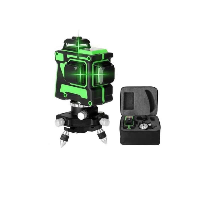 GENERICO - Láser Nivel Herramienta Vertical Líneas Horizon 3d 12 Línea