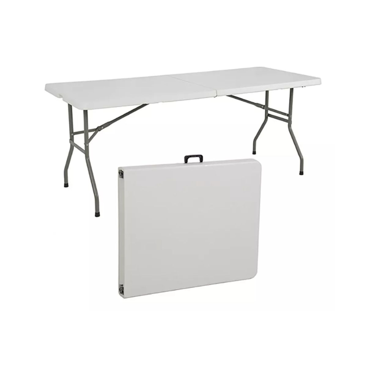 GENERICO - Mesa Plegable Portátil Para Interior Y exterior 180X74X74