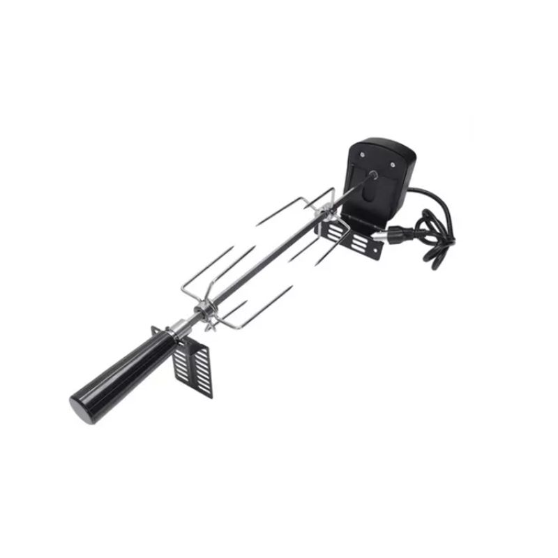 GENERICO - Motor Spiedo 15 Kg Espada + Tenedores Y Soportes Quincho