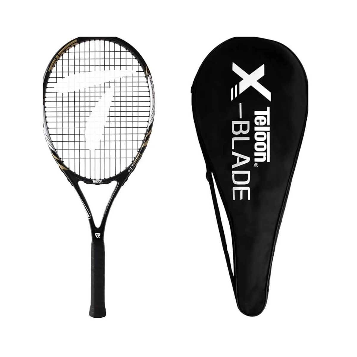 GENERICO - Raqueta Tenis Adulto Aluminio Nivel Inicial Teloon® Funda -