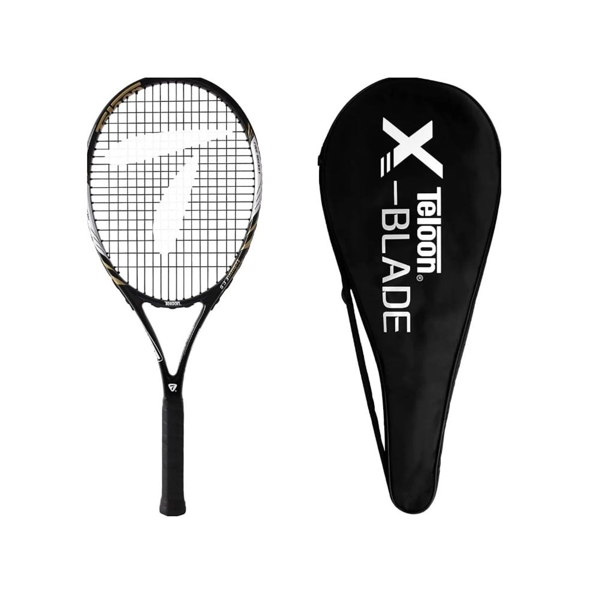 GENERICO - Raqueta Tenis Adulto Aluminio Nivel Inicial Teloon® Funda -