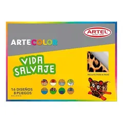 ARTEL - Carpeta Artecolor Vida Salvaje 8 unidades 37 cm