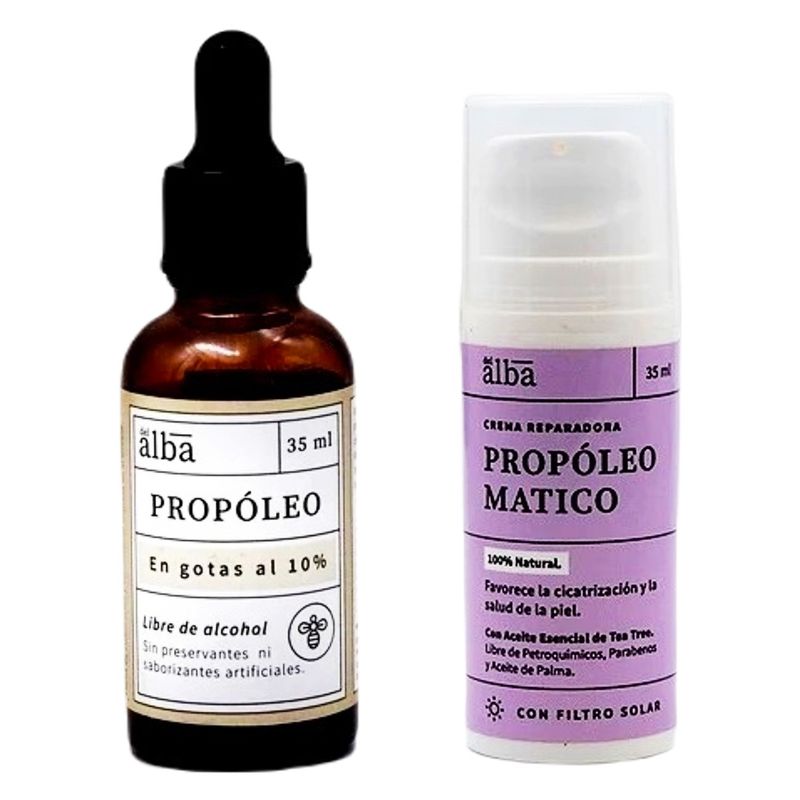 ALBA - Rutina Antiacné Crema Propóleo Matico + Propóleo 10% - Pack