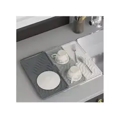 GENERICO - Escurridor Telescopico Tapete Para Fregadero De Cocina